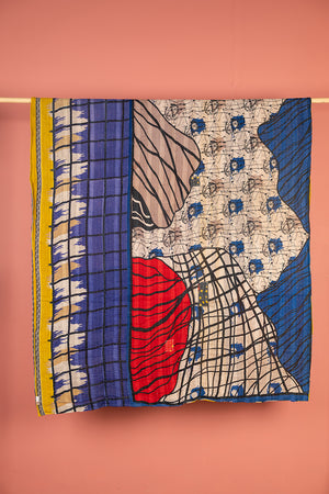 Vintage Kantha Throw - 1573