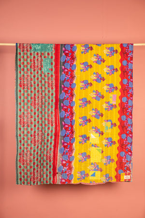 Vintage Kantha Throw - 1574