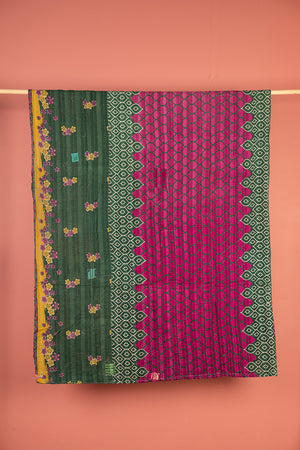 Vintage Kantha Throw - 1577