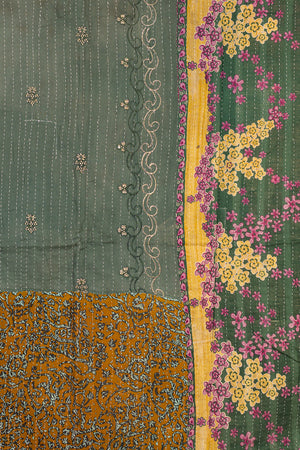 Vintage Kantha Throw - 1577