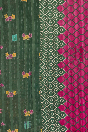 Vintage Kantha Throw - 1577