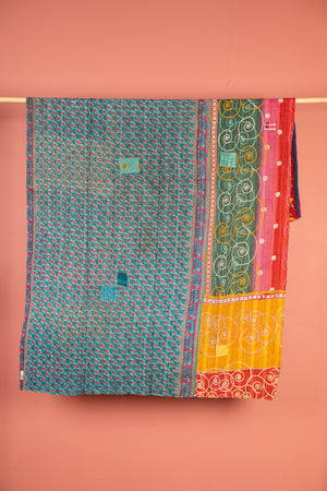 Vintage Kantha Throw - 1578