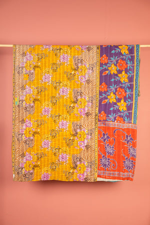 Vintage Kantha Throw - 1579