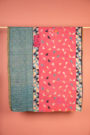 Vintage Kantha Throw - 1579