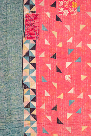 Vintage Kantha Throw - 1579
