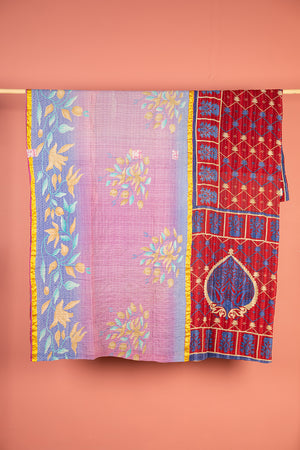 Vintage Kantha Throw - 1580