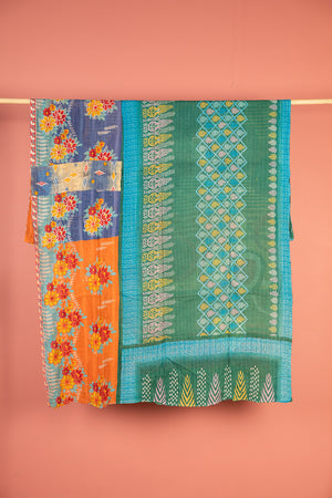 Vintage Kantha Throw - 1582