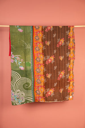 Vintage Kantha Throw - 1584
