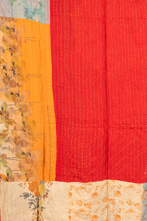 Vintage Kantha Throw - 1584
