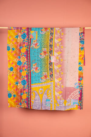 Vintage Kantha Throw - 1585