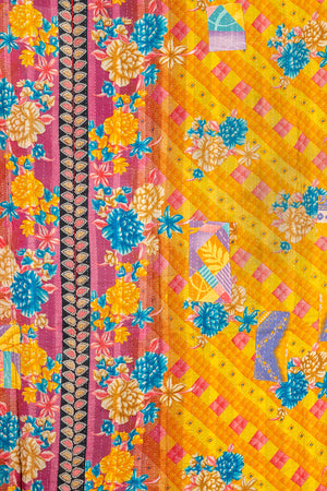 Vintage Kantha Throw - 1585