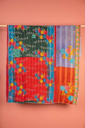 Vintage Kantha Throw - 1586