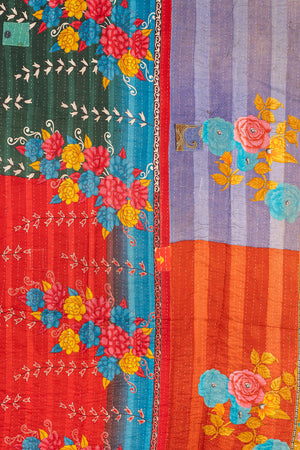 Vintage Kantha Throw - 1586
