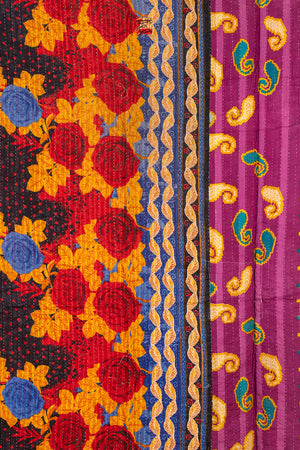 Vintage Kantha Throw - 1587