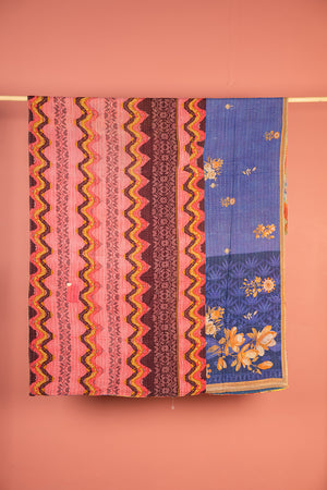 Vintage Kantha Throw - 1588