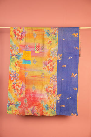 Vintage Kantha Throw - 1588