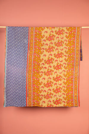 Vintage Kantha Throw - 1589