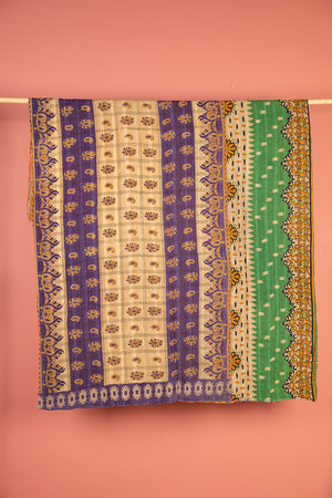 Vintage Kantha Throw - 1589
