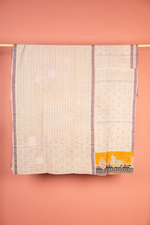 Vintage Kantha Throw - 1591