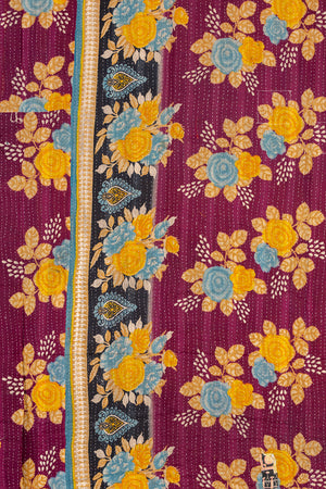 Vintage Kantha Throw - 1591