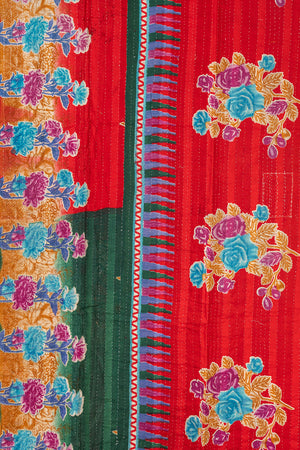 Vintage Kantha Throw - 1592