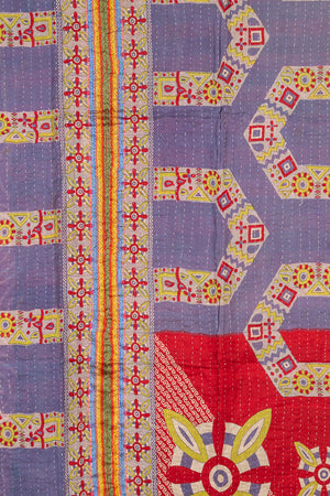 Vintage Kantha Throw - 1593