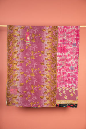 Vintage Kantha Throw - 1594