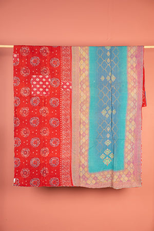 Vintage Kantha Throw - 1595
