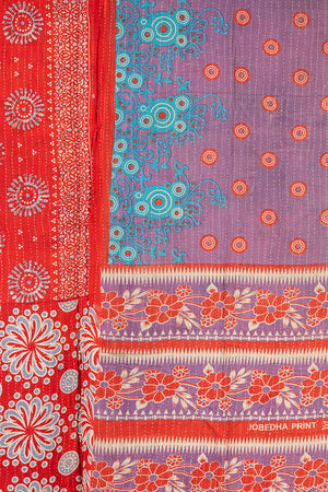 Vintage Kantha Throw - 1595