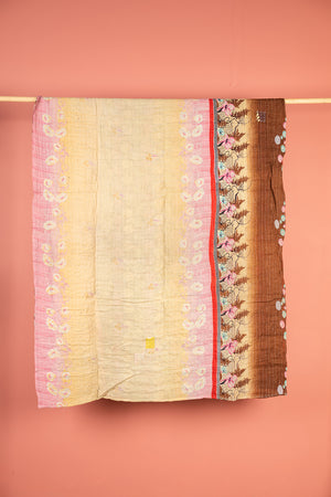 Vintage Kantha Throw - 1596