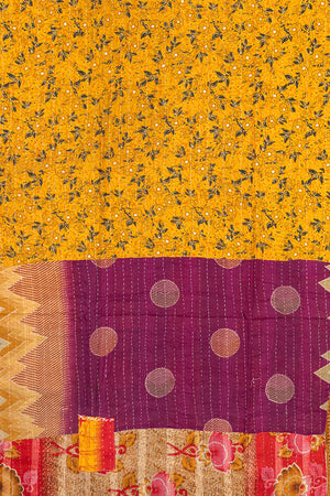 Vintage Kantha Throw - 1597