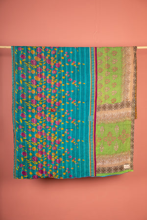 Vintage Kantha Throw - 1599