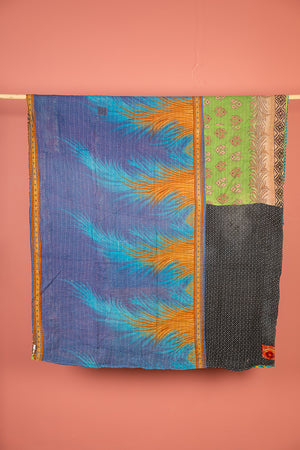 Vintage Kantha Throw - 1599