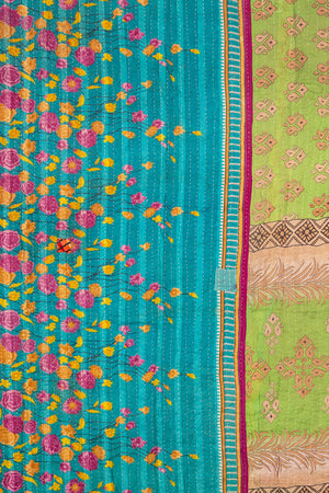 Vintage Kantha Throw - 1599