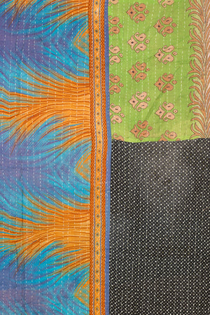 Vintage Kantha Throw - 1599