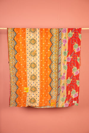 Vintage Kantha Throw - 1602