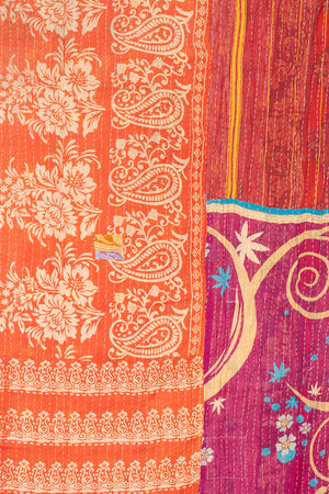 Vintage Kantha Throw - 1602