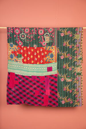 Vintage Kantha Throw - 1603