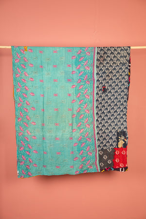 Vintage Kantha Throw - 1604