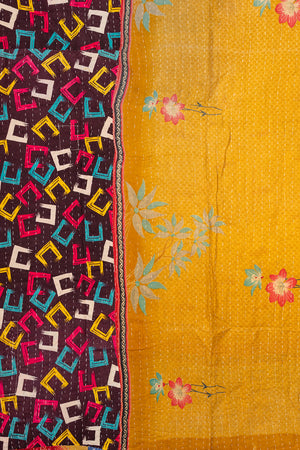Vintage Kantha Throw - 1604