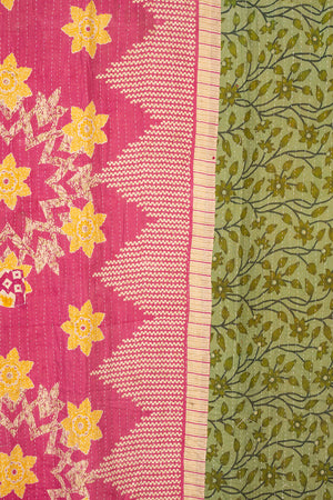 Vintage Kantha Throw - 1605