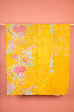 Vintage Kantha Throw - 1607