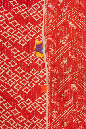 Vintage Kantha Throw - 1610