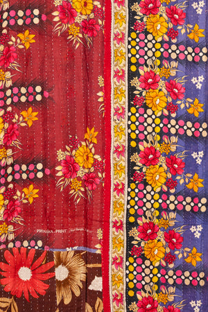 Vintage Kantha Throw - 1611