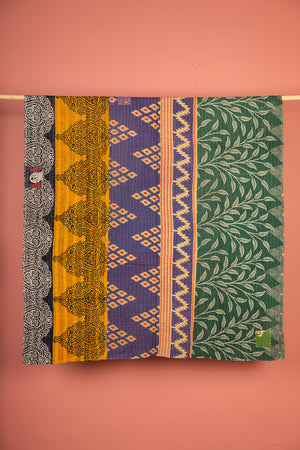 Vintage Kantha Throw - 1612