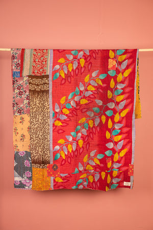 Vintage Kantha Throw - 1613