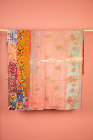 Vintage Kantha Throw - 1613