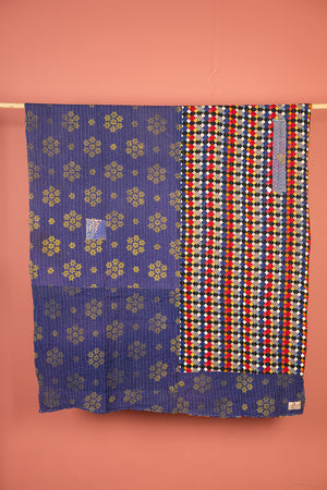 Vintage Kantha Throw - 1614