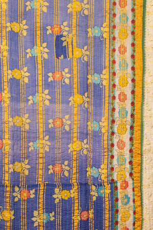 Vintage Kantha Throw - 1614