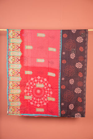 Vintage Kantha Throw - 1616